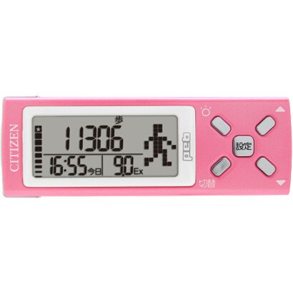 活動量計 ピンク スポーツウォーカー peb（ペブ）シリーズ TR10-PK