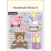 Handmade sticker K(ハンドメイドステッカーケイ) ベビーガールトイズ SBST300-1