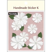 Handmade sticker K(ハンドメイドステッカーケイ) ヴェラムフラワー SBST300-3