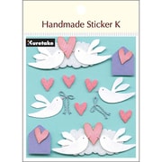 Handmade sticker K(ハンドメイドステッカーケイ) ラブ&ダブ SBST300-5