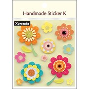Handmade sticker K(ハンドメイドステッカーケイ) ハッピーフラワー SBST300-7