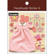 Handmade sticker K(ハンドメイドステッカーケイ) ベベガール SBST500-3