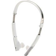 LBT-AVOH01AWH [Bluetooth 2.1+EDR対応 マイク搭載 オーバーヘッド型ヘッドホン ホワイト]