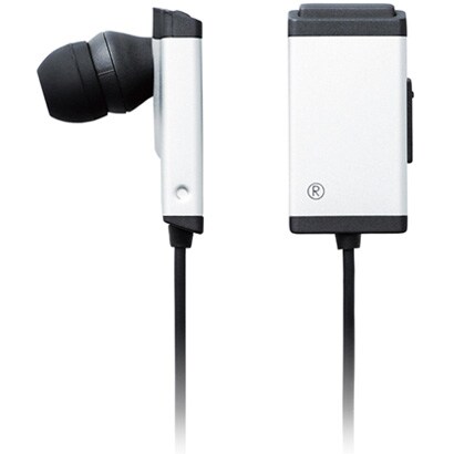 LBT-PCHP02SV [Bluetooth PC用ヘッドホン カナルタイプ ケーブル充電 シルバー]
