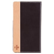 第4世代iPod touch用レザーケース フリップノートスタイル チョコレートブラック TR-FNSTC4-CB