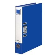 レバッチファイル(貼り表紙タイプ) A4縦 収容寸法28mm 収容枚数280枚 2穴 青 フ-AL280NB
