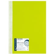 ノートブック ReEDEN colours(リエデン カラーズ) セミB5(252×179mm) 6.5mm幅罫 無線綴じ 35行 30枚 キウイ KPSN-R3R04