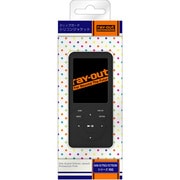 WALKMAN(ウォークマン) NW-S750/S750Kシリーズ用 スリップガードシリコンジャケット ブラック RT-SS75C3/B