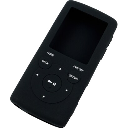 WALKMAN (ウォークマン) NW-E050/E050Kシリーズ用スリップガードシリコンジャケット ブラック RT-SE05C2/B