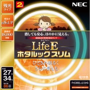 丸形スリム管蛍光灯 Life Eホタルックスリム 3波長形電球色 27形+34形(38W+48W) 各1本入 FHC86EL-LE-SHG