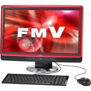 ESPRIMO FH550/5B 20型ワイド液晶/HDD1TB/DVDスーパーマルチドライブ ルビーレッド ヨドバシカメラオリジナル FMVF555BRC