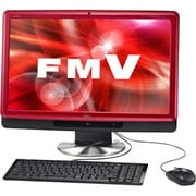 ESPRIMO FH550/3B 20型ワイド液晶/HDD1TB/DVDスーパーマルチドライブ ルビーレッド FMVF553BR