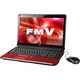LIFEBOOK AH550/5B 15.6型ワイド液晶/HDD750GB/ブルーレイディスクドライブ ルビーレッド ヨドバシカメラオリジナル FMVA555BRC