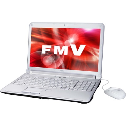 LIFEBOOK AH550/5B 15.6型ワイド液晶/HDD640GB/ブルーレイディスクドライブ アーバンホワイト FMVA555BW