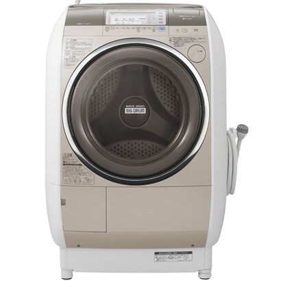ななめ型ドラム式洗濯乾燥機（10kg） 左開き・パールシャンパン 風アイロン・センサービッグドラム洗浄 BD-V7300L-N