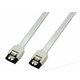 SATA3.0(6.0Gbps) ストレート- ストレート 20cm ホワイト JST-6S02/WH
