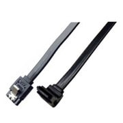 SATAケーブル SATA3.0対応　70cm L型 ブラック JST-6L07/BK