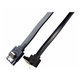 SATAケーブル SATA3.0対応　70cm 逆L型 ブラック JST-6G07/BK