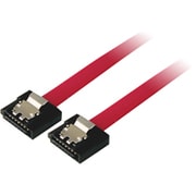 SATAケーブル SATA3対応 ストレート-ストレート ラッチ付き レッド 15cm PSA-600