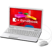 dynabook T560/58AW 16型ワイド液晶/HDD640GB/ブルーレイディスクドライブ ベルベッティホワイト PT56058ABFW
