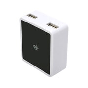 PL-WUCHG03-B [USB 急速充電対応2ポート充電器 「充電万能」 ブラック]