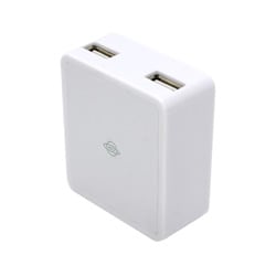 PL-WUCHG03-W [USB 急速充電対応2ポート充電器 「充電万能」 ホワイト]