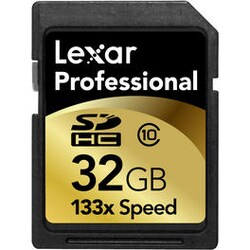 SDHCカード CLASS10 32GB 133倍速プロフェッショナルシリーズ LSD32GCRBJP133
