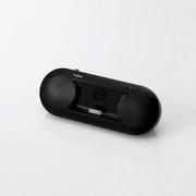 iPhone/iPod用ステレオ対応バスパワースピーカー ブラック LDS-SiP500BK