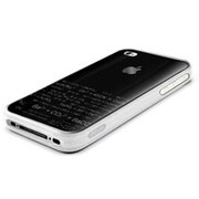 DLA156W [iPhone4用 ファッションZYLフレームケース ホワイト]