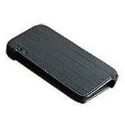 DLA157B [iPhone4用 LEPハードレザーケース ブラック]