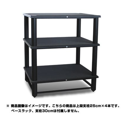 オールポリマープライマリーラック大型サイズPBK5542用 25cm高ラックユニット PL5542K-25