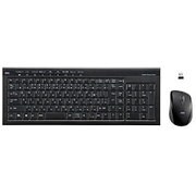USB接続 ワイヤレス キーボード&マウス SKB-WL15SETBK