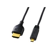 HDMI－マイクロHDMIケーブル 1.5m ハイスピード イーサネット対応 3D映像対応 KM-HD23-15