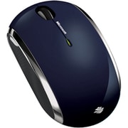 USB接続 ワイヤレス BlueTrackマウス Wireless Mobile Mouse 6000 ブルー ブラック MHC-00038