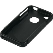 BSIPP6CBK [iPhone 4専用 TPUグリップケース 液晶保護フィルム付 ブラック]