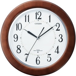 Y♢586 CITIZEN 電波時計 プリマージュM468 未使用品 象嵌細工で高級感があふれる電波掛け時計 プリュマージュ 8MY468