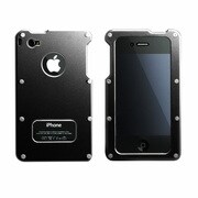 MA-4J01-BK [iPhone4/4S用アルミジャケット タイプ01 ブラック]