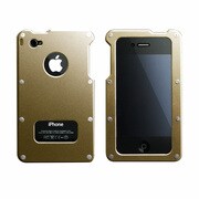 MA-4J01-G [iPhone4/4S用アルミジャケット タイプ01 ゴールド]