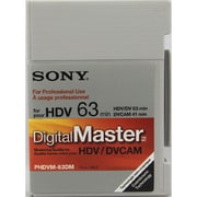 63分HDVテープDigitalMaster ミニカセット PHDVM-63DM/2