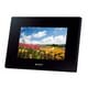 7.0型 デジタルフォトフレーム ブラック　S-Frame 〈エスフレーム〉 DPF-D720 B