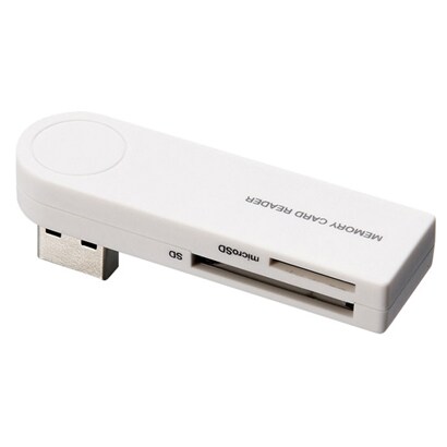 メモリリーダライター ホワイト MR-C25WH