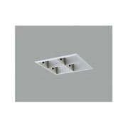 マルチユニバーサルシリーズ FRAME UNIT 4灯スクエアタイプ マットシルバー OA075304