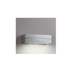 明暗センサ白熱灯 表札灯　電球色　マットシルバー OG042171