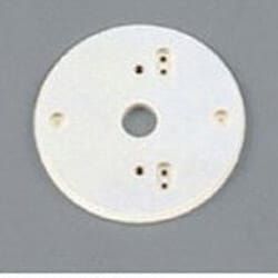 樹脂絶縁台　丸形・アイボリー色（屋外用）　φ129 PF217W