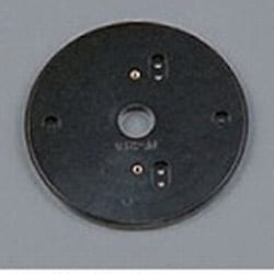 樹脂絶縁台　丸形・黒色（屋外用）　φ145 PF218B