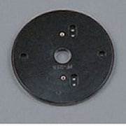 樹脂絶縁台 丸形・黒色(屋外用) φ145 PF218B