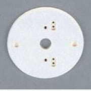 樹脂絶縁台 丸形・アイボリー色(屋外用) φ145 PF218W