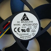 DELTA製8cmファン AFC0812DDL4P