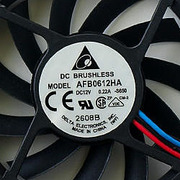 DELTA製6cmファン AFB0612HA3P