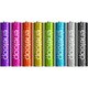 ニッケル水素充電池 単4形8本 eneloop tones glitter (エネループトーンズ グリッター) エネループ発売5周年限定モデル HR-4UTGA-8SL-Y